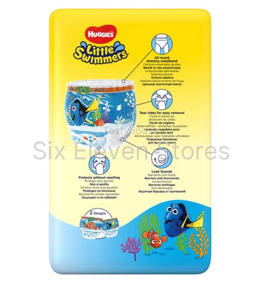 Huggies Little Swimmers Size 5-6 – 11 Swim Pants (12-18kg) for Babies & Toddlers