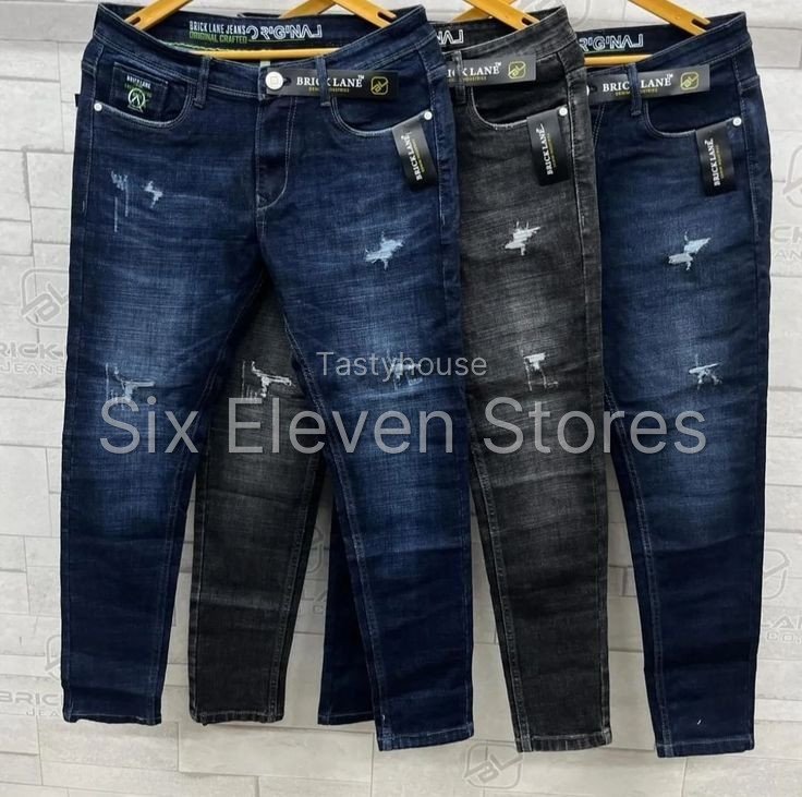 Men’s Classic Slim Fit Denim Jeans