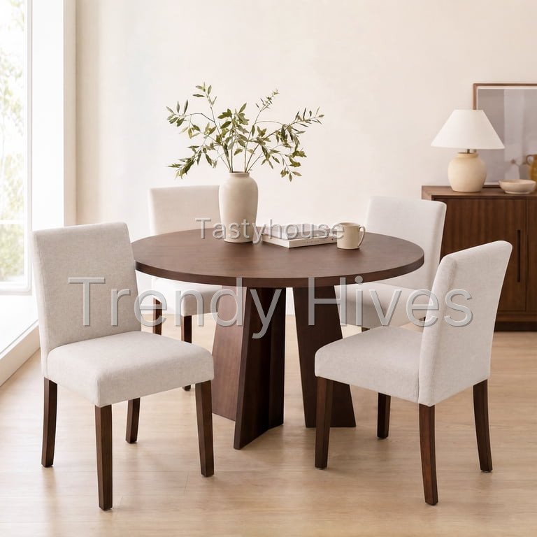 Upholstered Fabric Dining Chairs