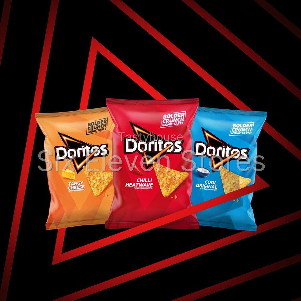 Doritos Tortilla Chips Chilli Heatwave Sharing Bag Crisps 180g