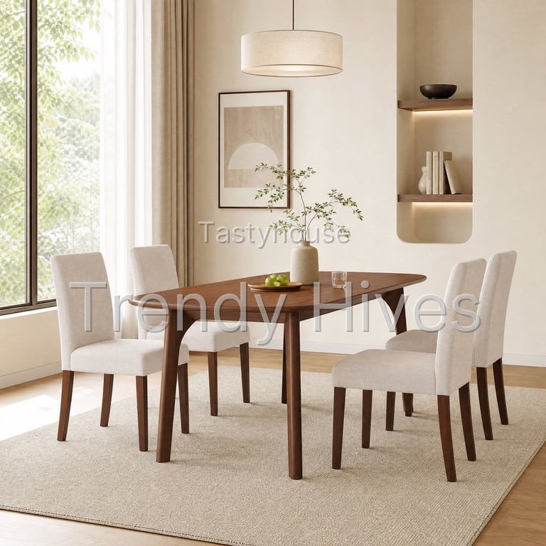 Upholstered Fabric Dining Chairs