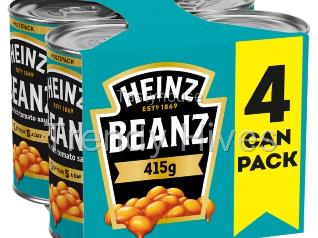 Heinz Baked Beans In Tomato Sauce 4X415g