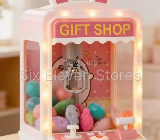 Cartoon Rabbit Claw Machine.