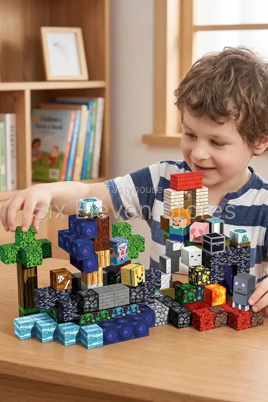 150-Piece Magnetic Building Blocks Set