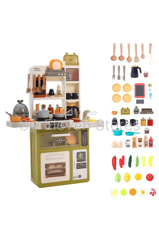 Realistic Pretend Play Kitchen Set