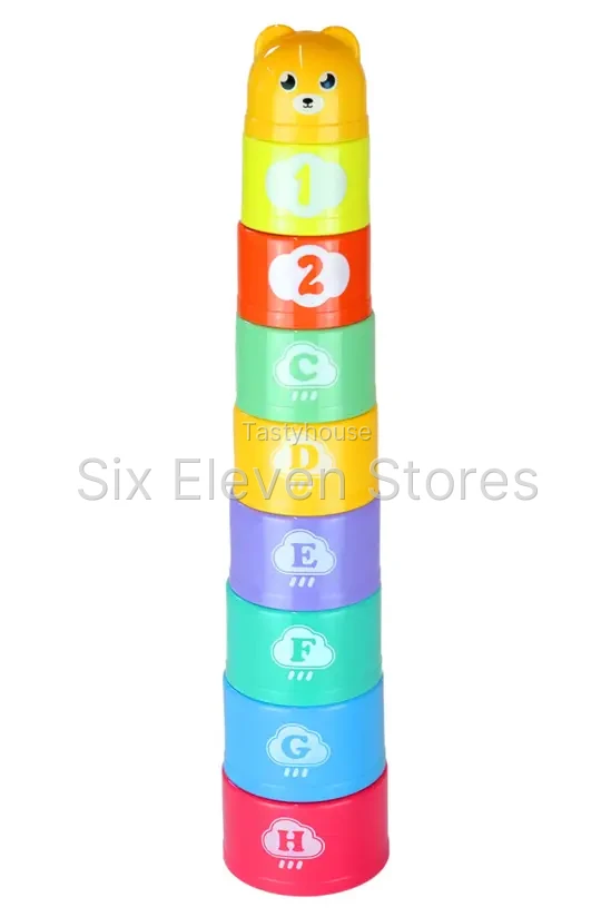 9-Piece Stacking Cups Set