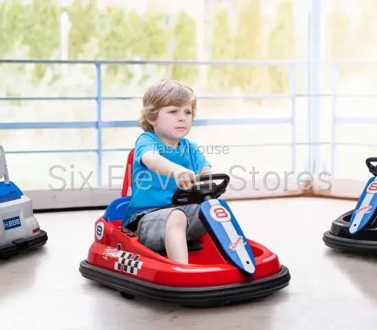 HOMCOM 360° Bumper Ride-On Car