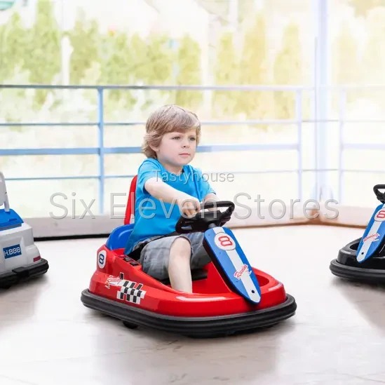 HOMCOM 360° Bumper Ride-On Car