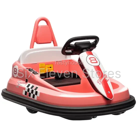 HOMCOM 360° Bumper Ride-On Car