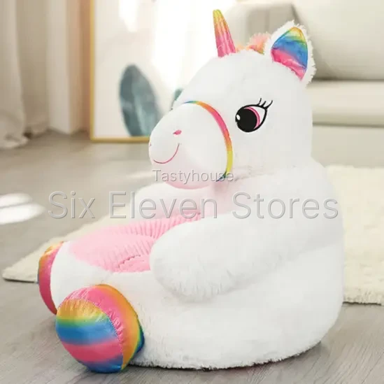 Kids’ Plush Sofa Chair
