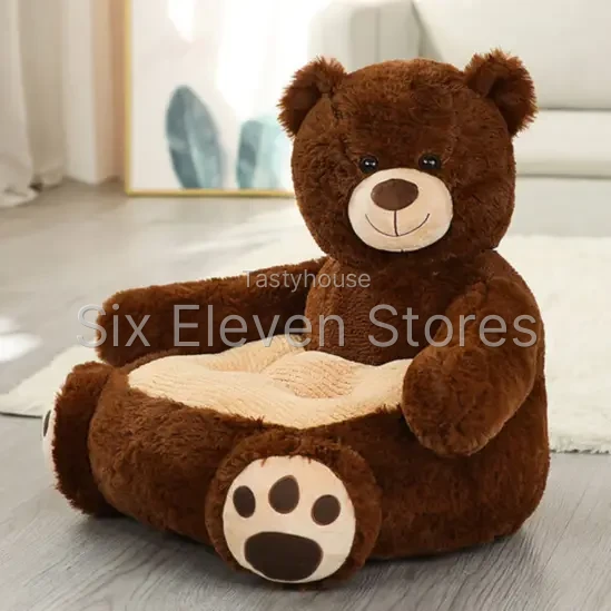 Kids’ Plush Sofa Chair