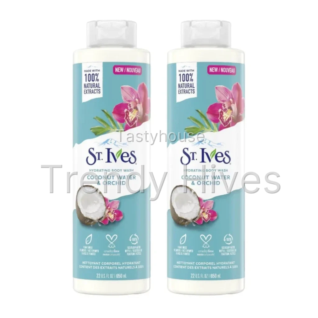 St. Ives Hydrating Body Wash Coconut Water & Orchid