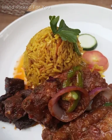 Jollof Rice & Beef