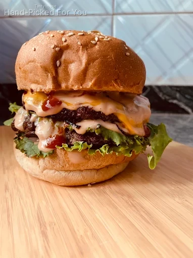 Beef Burger With Cheese
