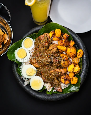 Ofada Rice Bowl
